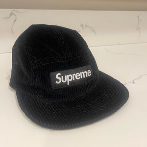 Supreme Waffle Corduroy Camp Cap 2017